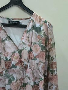 Floral Print Mini Dress