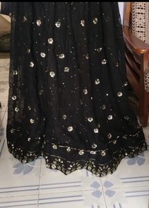 Black Lahenga Skirt