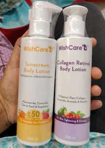 Wishcare Body Lotion Combo