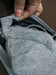 Silver Sparkle36🖤 Bra