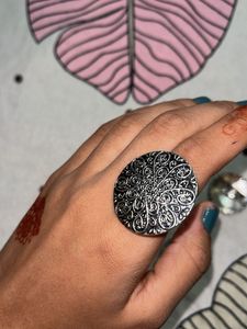 Statement Silver Rings - Set of 3