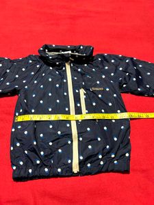 Polka Dot Windbreaker Jacket – Size 100