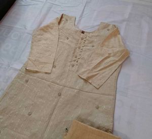 Party Wear Kurti Pant Set