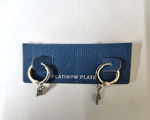 Lightning Bolt & Star Huggie Earrings