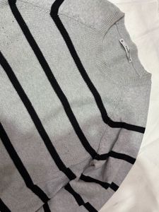 Striped Pullover Sweater