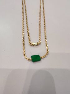 Combo Blue Earrings With Tika &amp; Layer Necklace