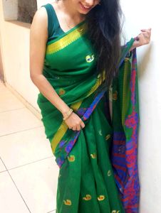 Green Saree