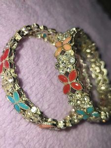 Beautiful Stone Bangles