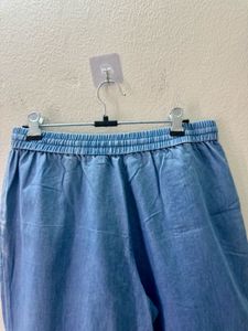 Blue Denim Culottes