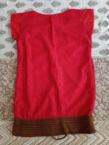 Used Red Top/T Shirt