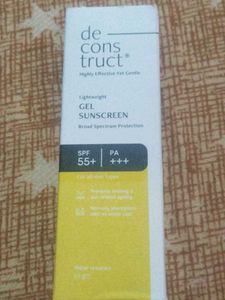 De Cons Truct Gel Sunscreen(New)