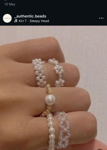Sanrio Beaded Rings