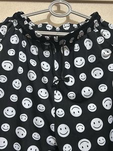 Smiley Face Print Lounge Pants