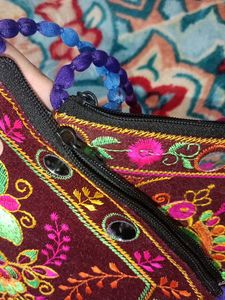 Embroidered Boho Shoulder Bags