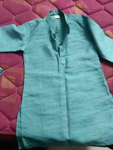 Teal Kurta