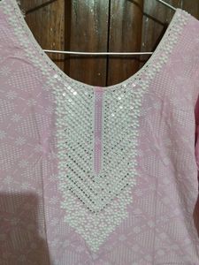 Short Kurta With Salwar And Dupatta