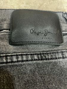 Pepe Jean Faded Black Denim Jeans
