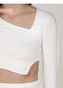 bodycon White Co-ord Set