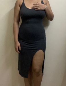 H&M Bodycon Slit Dress