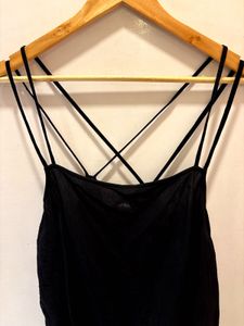H&amp;M Black Cami Top - Strappy &amp; Stylish