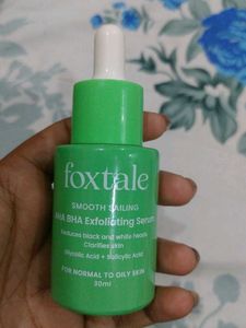 Foxtale AHA BHA Exfoliating Serum