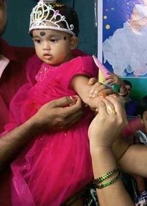 Pink Tulle Baby Dress