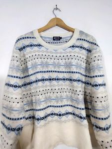 Bare Denim White Sweater ( Women)