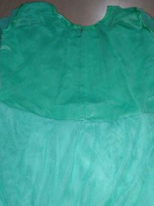 A Powder Blue Coloured Gown