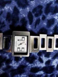 Fastrack Analog Silver Watch