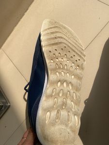 Super Comfortable Navy Blue-Red Campus Sport Shoes