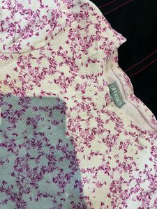 Floral Print Crop Top