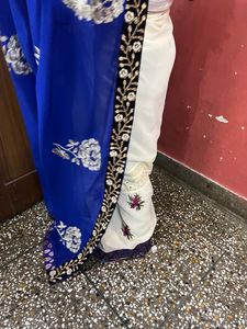Double Color Saree