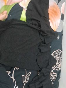 Black Long Sleeve Top