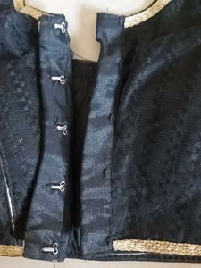 Black Blouse For South Indian Saree