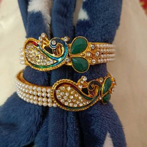 Peacock Bangle Set