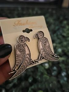 Vintage Bird Earrings