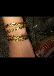 Leaf Shape Bangles
