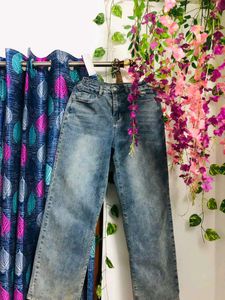 Straight Fit Leg Jeans