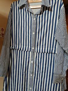 COTTON SHIRT DRESS