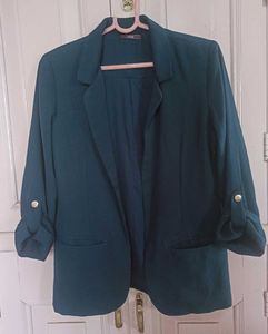 Chic Teal Blazer