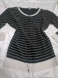 H&M Striped Knit Cardigan 🖤