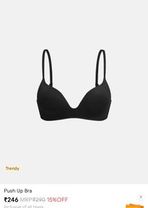 Combo Savana Push Up Bra Xs