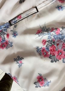 Modest Long Sleeved Floral Dress