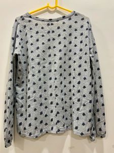 Imported Brand New Printed Long Sleeve Top
