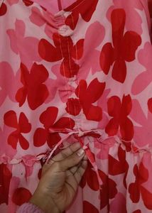 Floral Print Mini Dress