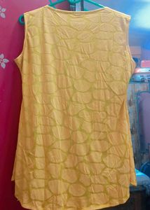Yellow Sleeveless Top