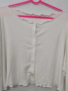 White Cardigan
