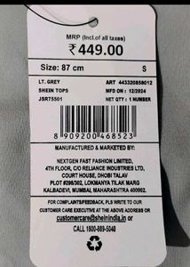 🔥 Shein Navy High-Neck Premium Top + FREE Toothpi