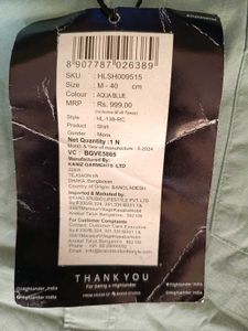 Highlander Men's Shirt, M Size