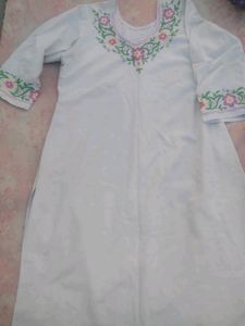 Like New White Kurti Only